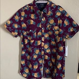 Men’s Aloha Button down T-shirt